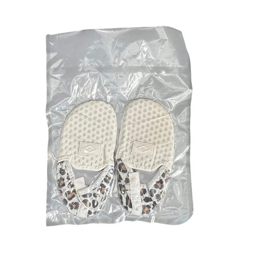 Leopard Print‎ Baby Slippers Soft Sole Non-Slip Indoor Shoes Animal Pattern I